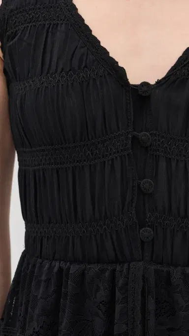 Free People Sweet Saloon Sleeveless Maxi Dress Black | Thumbnail 6 Free People Sweet Saloon Sleeveless Maxi Dress Black | Thumbnail 6