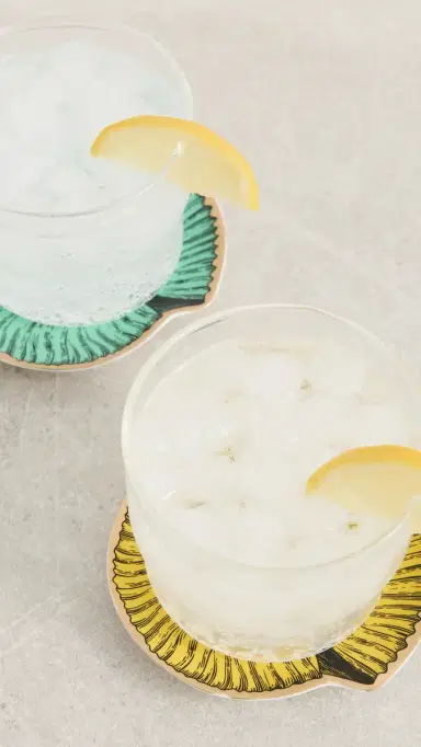 Jonathan Adler Sirena Coasters Purple One Size | Thumbnail 3