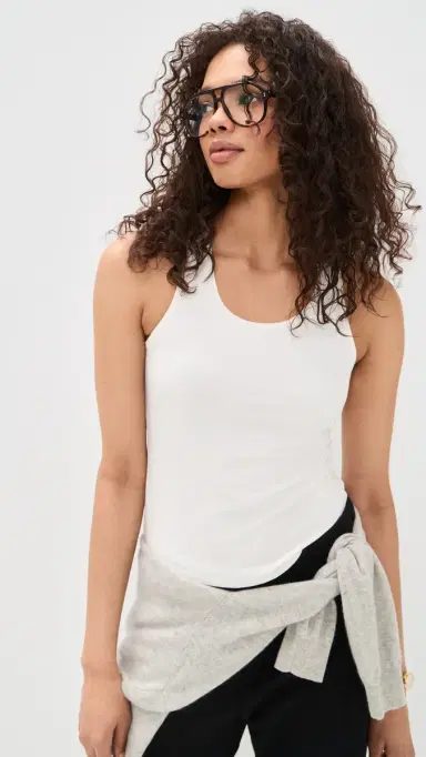 Splits59 Mel Airweight Lite Tank White | Thumbnail 2 Splits59 Mel Airweight Lite Tank White | Thumbnail 2