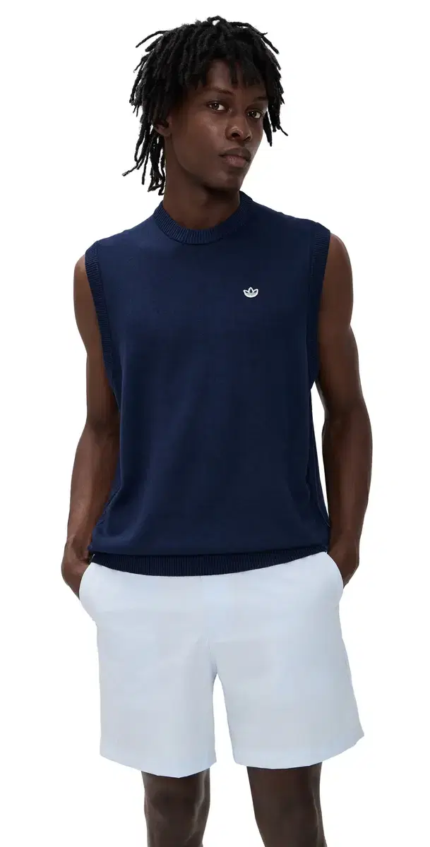 Original Cashmere weater Vest Night Indigo