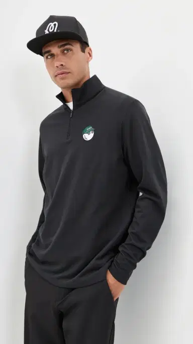 Malbon Flyer Mid Layer Jacket Black | Thumbnail 2 Malbon Flyer Mid Layer Jacket Black | Thumbnail 2