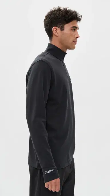 Malbon Flyer Mid Layer Jacket Black | Thumbnail 4 Malbon Flyer Mid Layer Jacket Black | Thumbnail 4