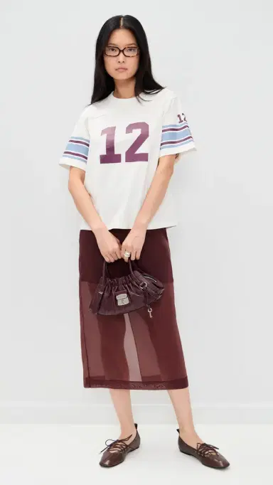 Sea Finnley Football T-Shirt Multi | Thumbnail 2 Sea Finnley Football T-Shirt Multi | Thumbnail 2