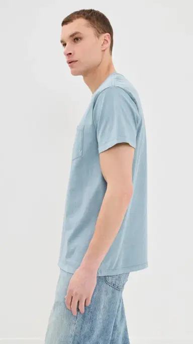 Katin Base Tee Airforce Blue Pigment Dye L | Thumbnail 4 Katin Base Tee Airforce Blue Pigment Dye L | Thumbnail 4