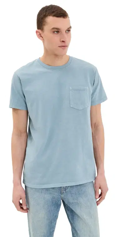 Katin Base Tee Airforce Blue Pigment Dye L | Thumbnail 1 Katin Base Tee Airforce Blue Pigment Dye L | Thumbnail 1