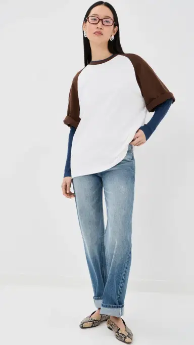 Tibi Selvedge Denim 5 Pocket Alec Jeans Classic Blue 29 | Thumbnail 5