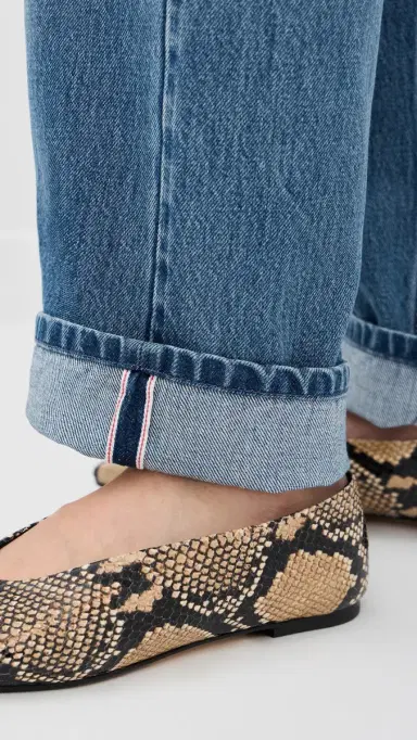 Tibi Selvedge Denim 5 Pocket Alec Jeans Classic Blue 29 | Thumbnail 6