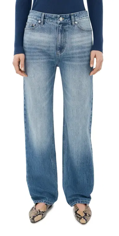 Tibi Selvedge Denim 5 Pocket Alec Jeans Classic Blue 29 | Thumbnail 1