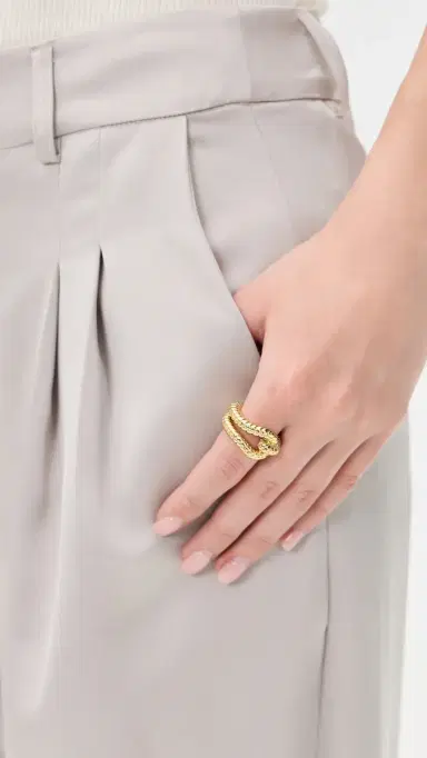 Jennifer Fisher Madison Ring Yellow Gold | Thumbnail 3