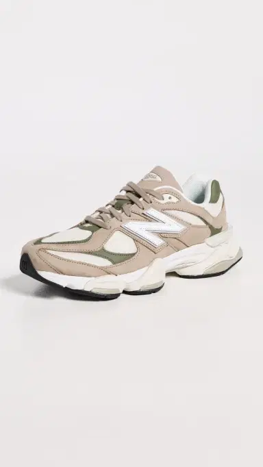 New Balance 9060 Sneakers Brown/Green 9 | Thumbnail 2