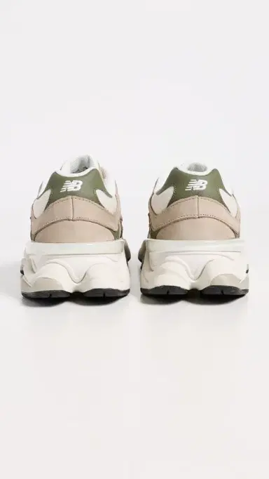 New Balance 9060 Sneakers Brown/Green 9 | Thumbnail 3