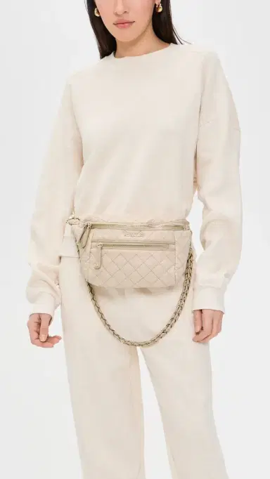 MZ Wallace Small Crosby Sling Bag Buff One Size | Thumbnail 3 MZ Wallace Small Crosby Sling Bag Buff One Size | Thumbnail 3