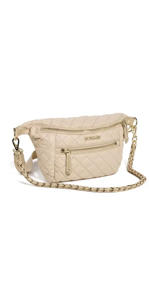 MZ Wallace Small Crosby Sling Bag Buff One Size