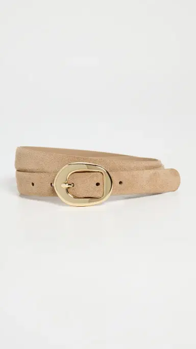 B-Low The Belt Greyson Mini Suede Belt able Gold | Thumbnail 2