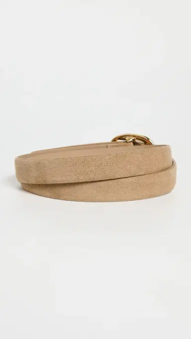 B-Low The Belt Greyson Mini Suede Belt able Gold | Thumbnail 4