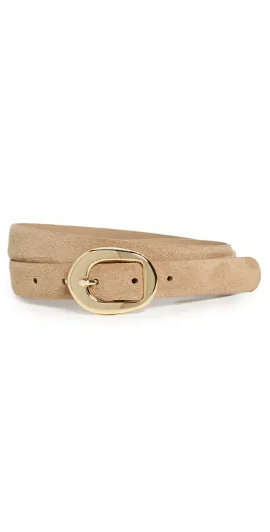 B-Low The Belt Greyson Mini Suede Belt able Gold | Thumbnail 1