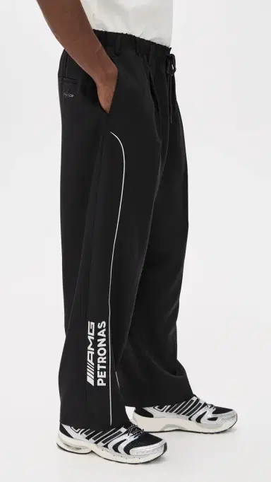Y-3 x Mercedes AG Petronas Formula 1 Track Pants Black | Thumbnail 4