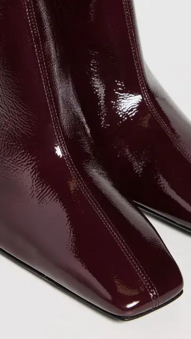 Courrèges Heritage Shadow Naplack Boots Burgundy | Thumbnail 6 Courrèges Heritage Shadow Naplack Boots Burgundy | Thumbnail 6