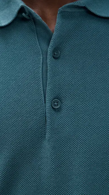 Reigning Champ Supima Pique Ace Polo Bermuda | Thumbnail 6