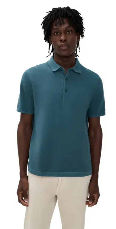 Reigning Champ Supima Pique Ace Polo Bermuda | Thumbnail 1