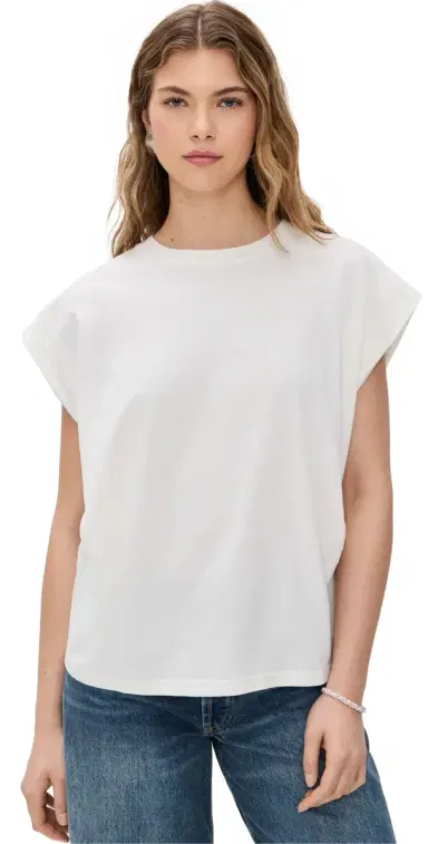 Pistola Trina Muscle Tee White Sand | Thumbnail 1
