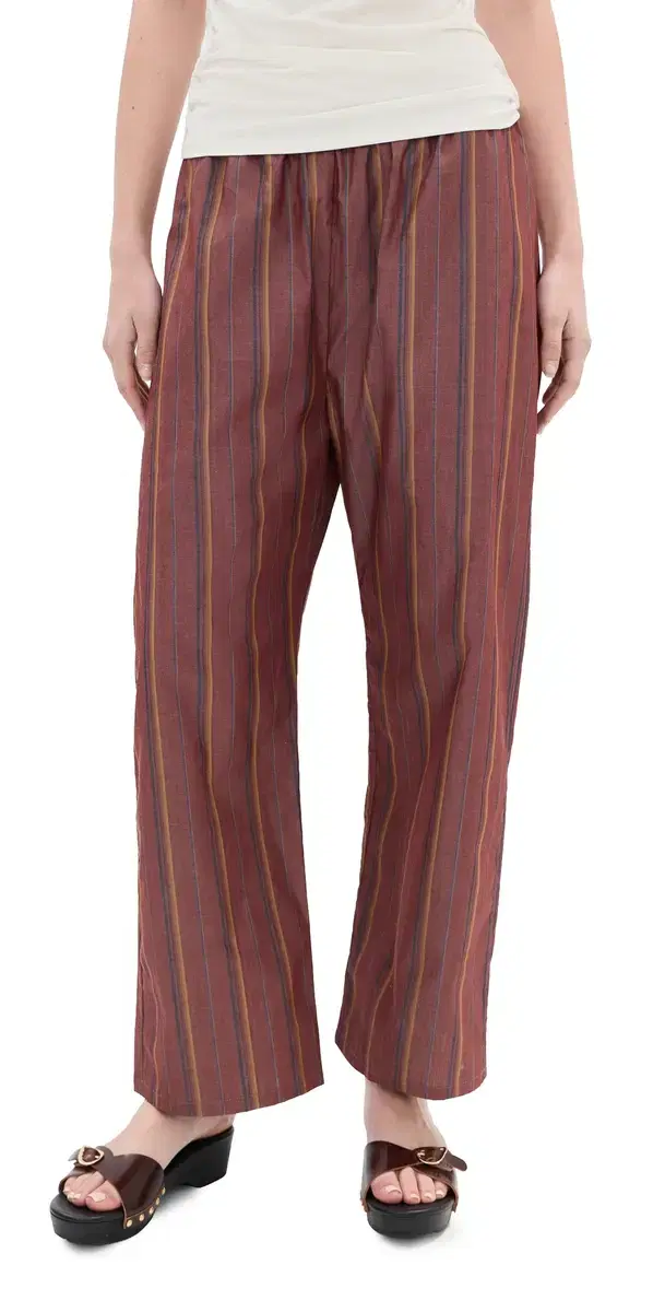 Kelsey Pants Rust Stripe