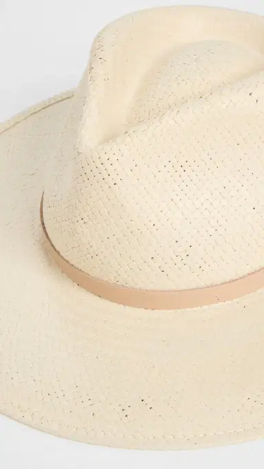 JANESSA LEONE Sherman Straw Hat Natural | Thumbnail 4 JANESSA LEONE Sherman Straw Hat Natural | Thumbnail 4