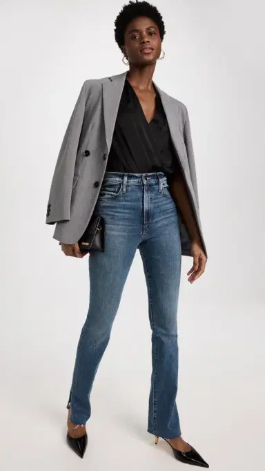 Favorite Daughter Valentina Super High Rise Tower Jeans | Thumbnail 5