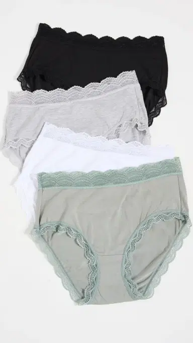 Stripe & Stare Basics Mix High Rise Box 4 Pack Set Multi | Thumbnail 2