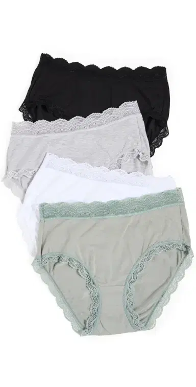 Stripe & Stare Basics Mix High Rise Box 4 Pack Set Multi | Thumbnail 1