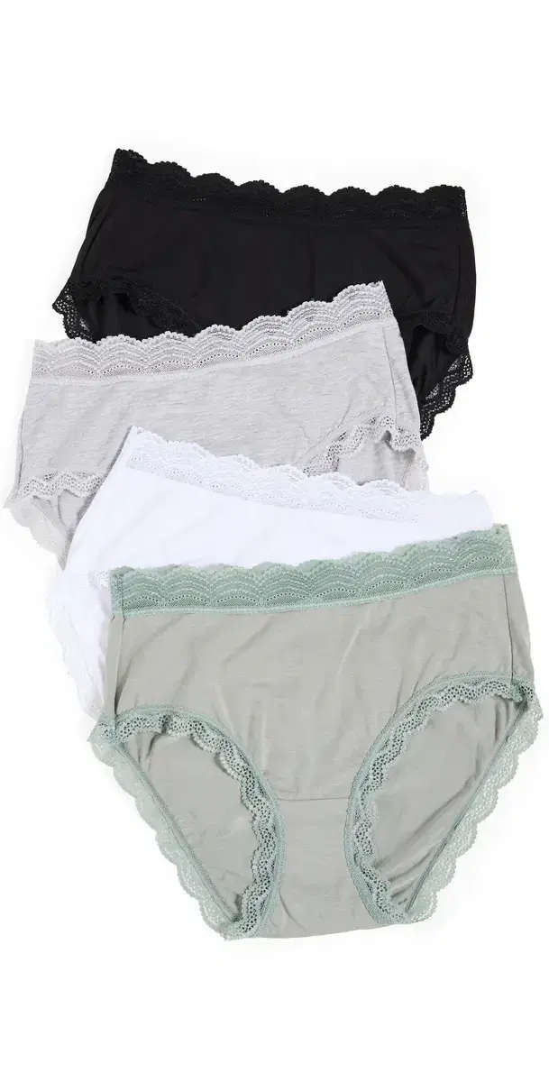 Basics Mix High Rise Box 4 Pack Set Multi
