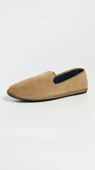 Soludos The All-Weather Suede Loafers Camel Brown | Thumbnail 2