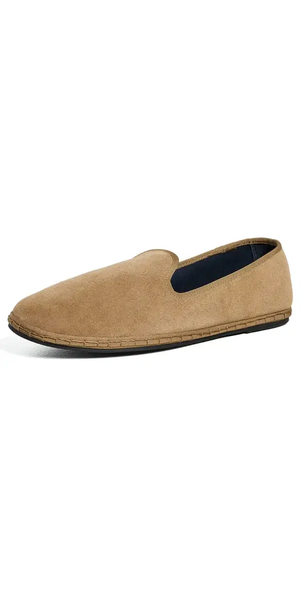 The All-Weather Suede Loafers Camel Brown