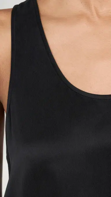 Lunya Washable Silk Tulip Back Set Immersed Black | Thumbnail 6
