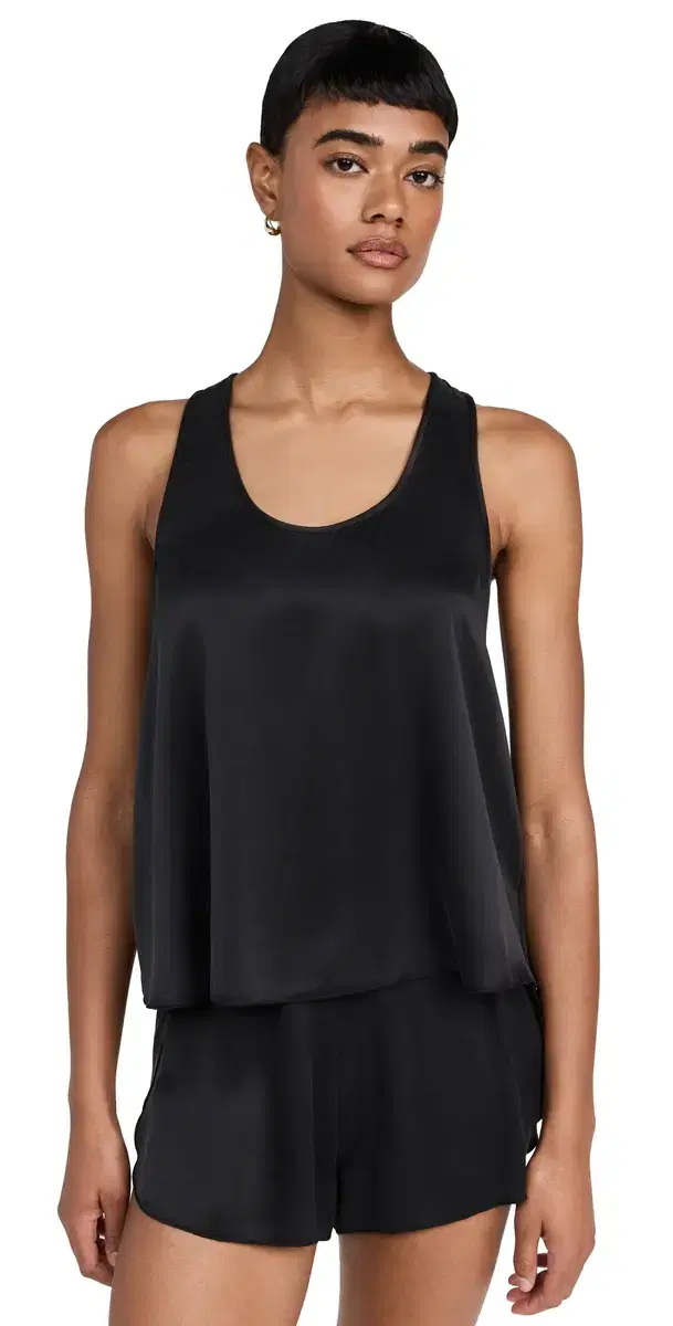 Lunya Washable ilk Tulip Back et Immersed Black