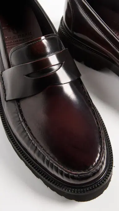 Cole Haan American Classics Penny Loafers Deep Burgundy/Black 12 | Thumbnail 4 Cole Haan American Classics Penny Loafers Deep Burgundy/Black 12 | Thumbnail 4