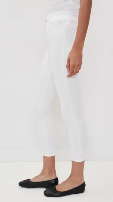 L'Agence Margot High Rise Skinny Jeans Blanc 24 | Thumbnail 4
