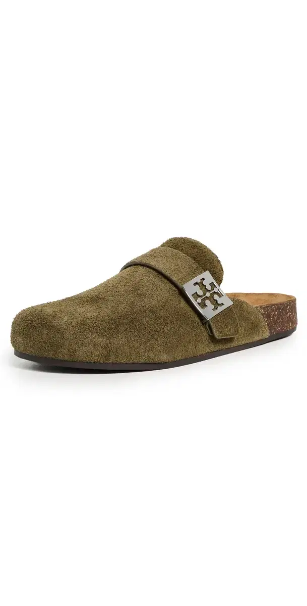 Mellow Mules Wild Olive/Silver