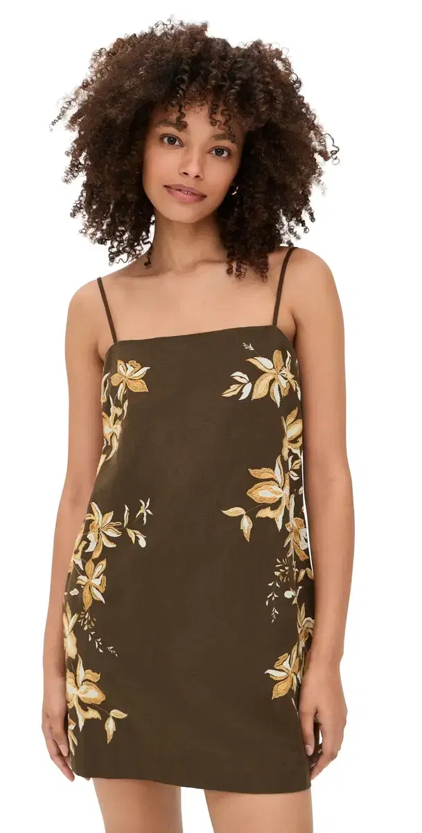 Mini Dress Brown