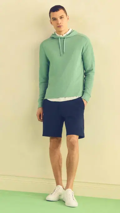 RLX Ralph Lauren On Course Matte Stretch Nylon Shorts 8 Refined Navy 33 | Thumbnail 6