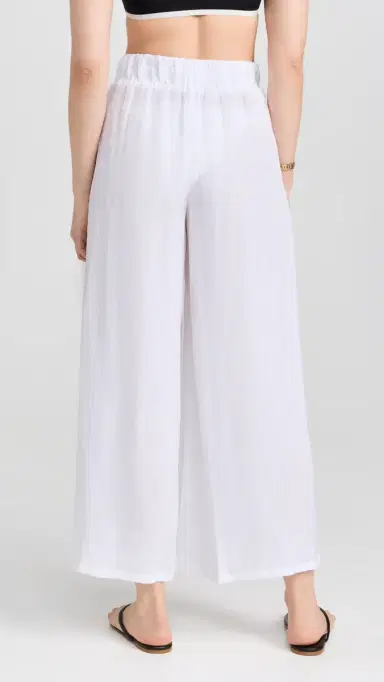 Vitamin A Tallows Wide Leg Pants White | Thumbnail 3