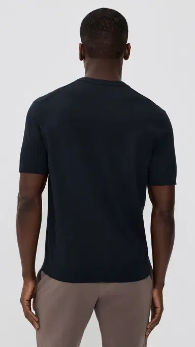 Theory Light Bilen Knit Soris Tee Dark Eclipse L | Thumbnail 3 Theory Light Bilen Knit Soris Tee Dark Eclipse L | Thumbnail 3