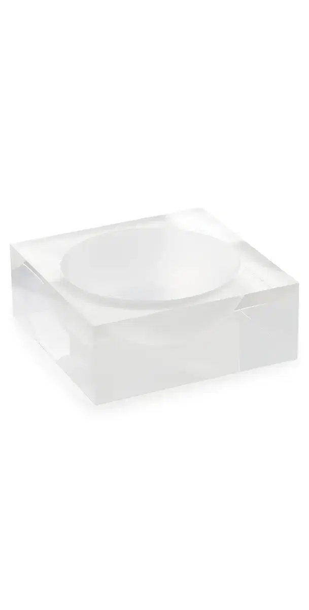 Tizo Design Lucite Bowl Frost One Size