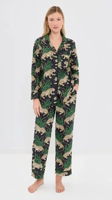 Printfresh Bagheera Long PJ Set Ink L | Thumbnail 2