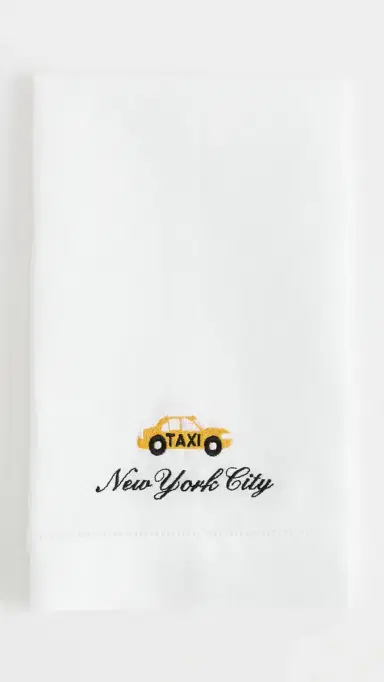 Abbode NYC Taxi Tea Towel | Thumbnail 2