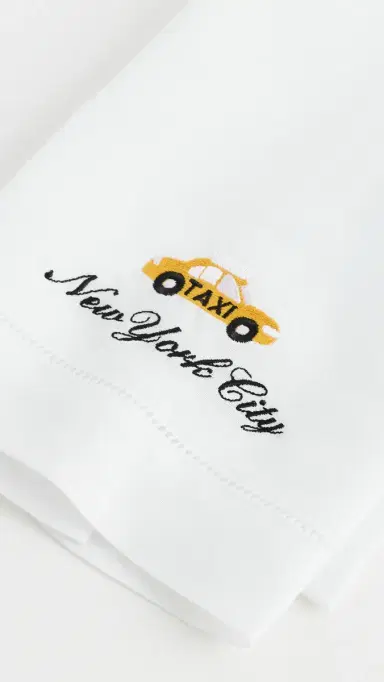 Abbode NYC Taxi Tea Towel | Thumbnail 3