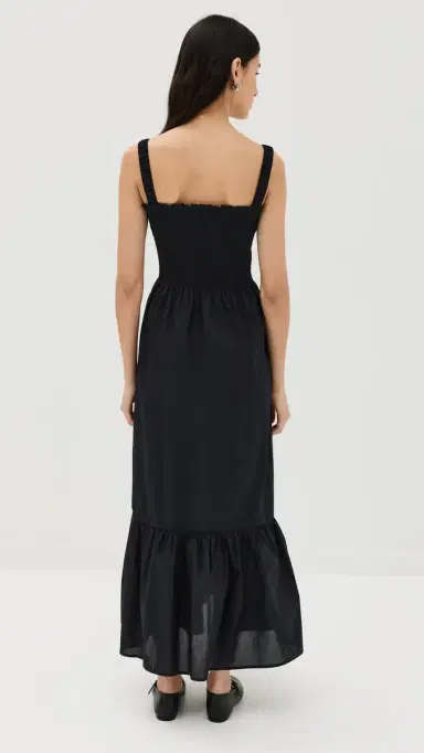 Hill House Home The Anjuli Nap Dress Black L | Thumbnail 3