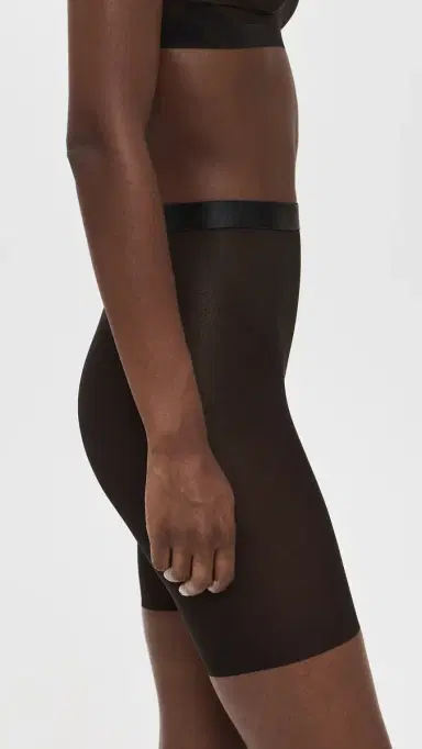 SPANX Mid Thigh Mesh horts Very Black | Thumbnail 4