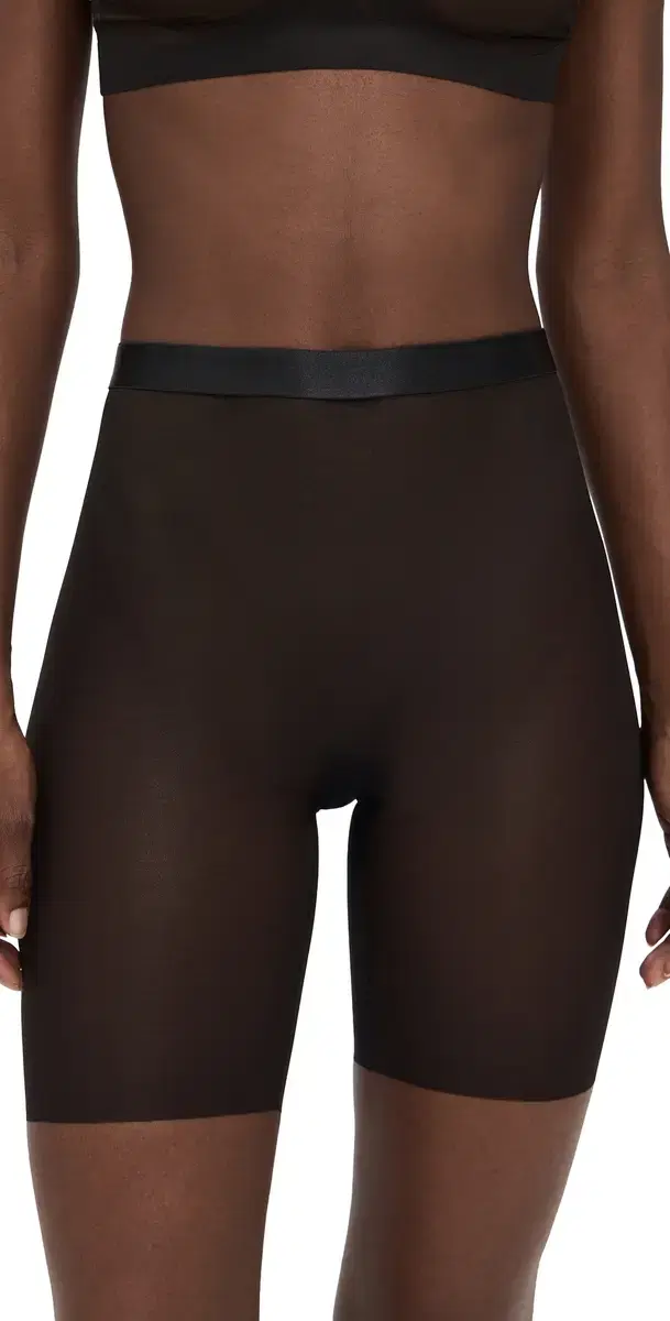 Mid Thigh Mesh horts Very Black