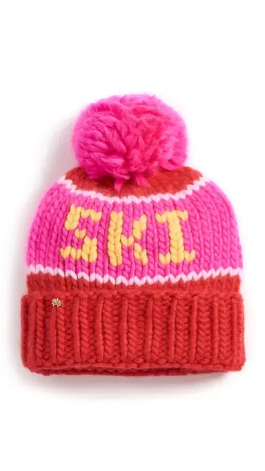 Lele Sadoughi The Ski Beanie Red Hot | Thumbnail 6 Lele Sadoughi The Ski Beanie Red Hot | Thumbnail 6